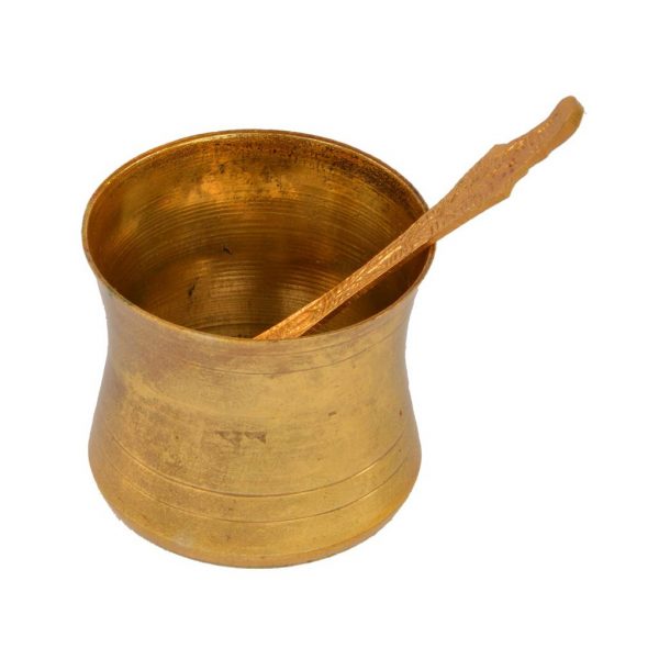 Brass-Panchapatra-Set