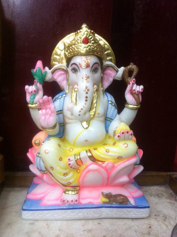 Ganesh Idol-Marble