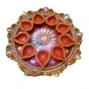 Beautiful Decorative Diwali Diya Set