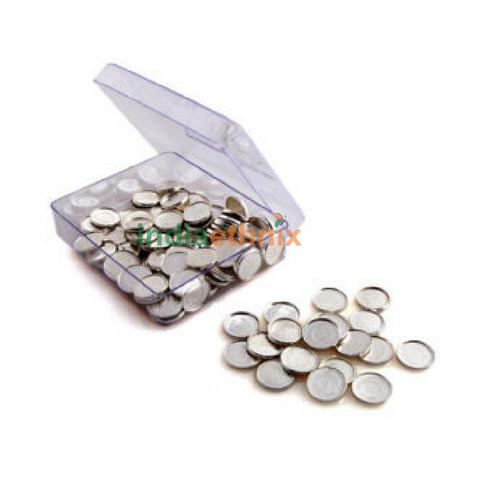 Silver Ashtotharam Coin For Puja – Set Of 108 Pcs