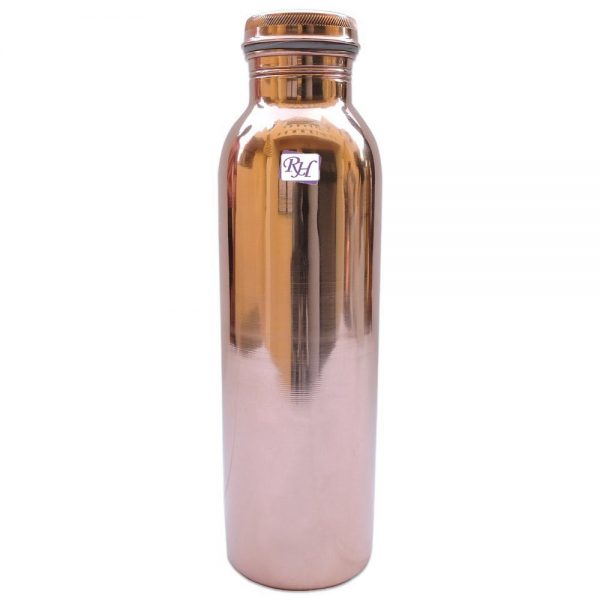 Copper Water Bottle Jointless 950 ML Capacity