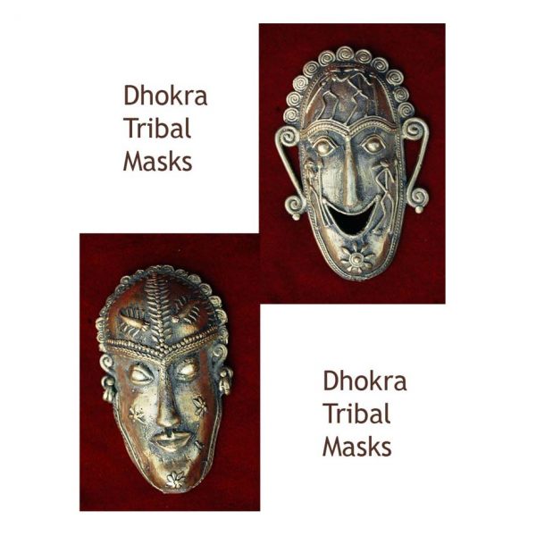 Dhokra Tribal Mask