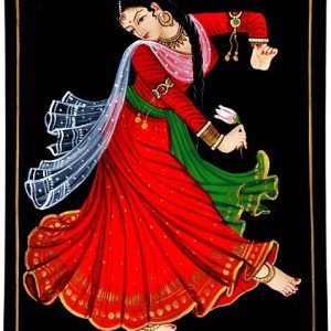 Dancing Girl Nirmal Painting