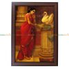 Raja Ravi Varma Painting Hamsa Damayanti