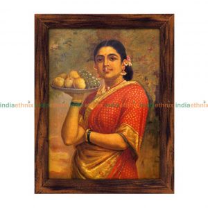 Raja Ravi Varma Painting : Maharastrian Lady