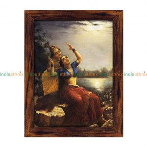 Raja Ravi Varma Painting Radha & Madhav