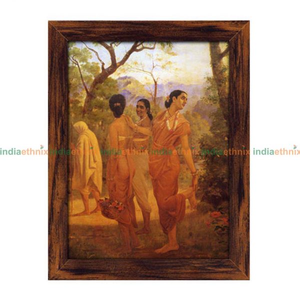Raja Ravi Varma Painting Shakuntala