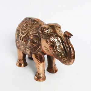 Oxidized Metal Elephant