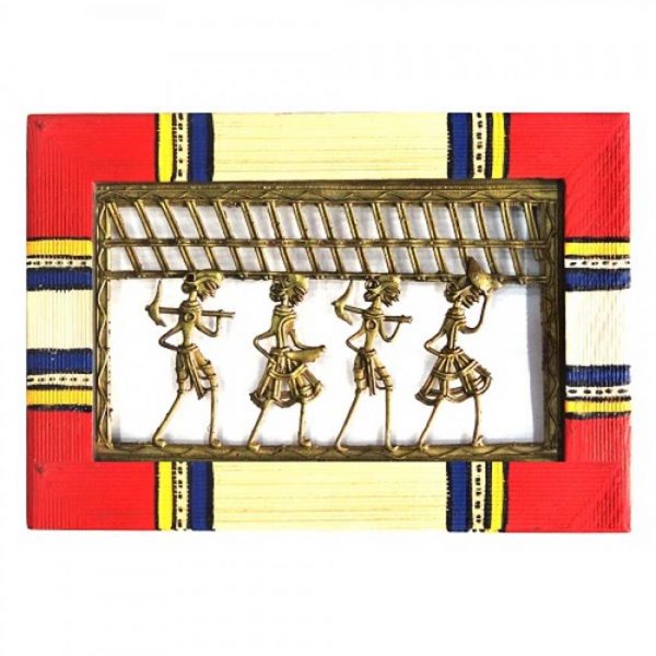 Dhokra Tribal Art Wall Frame