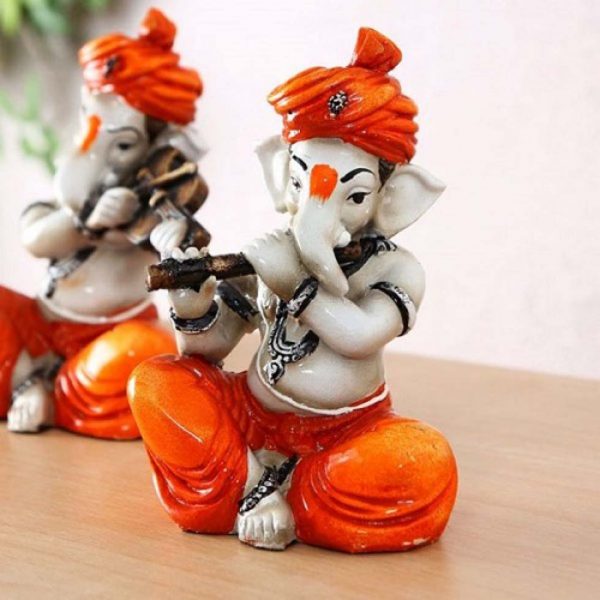 Ganesha Playing Bansuri