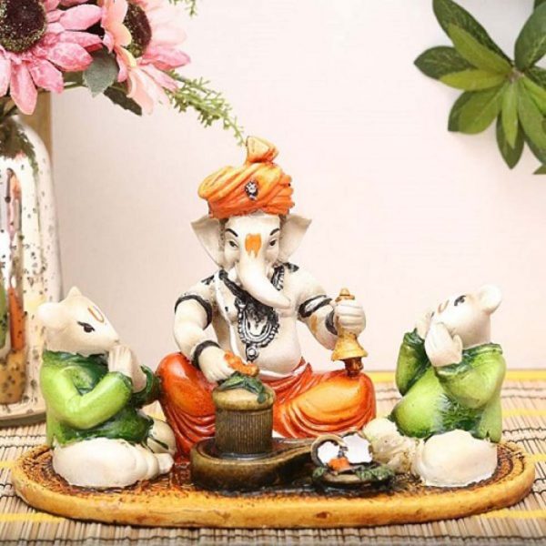 Shivling Puja Ganesha