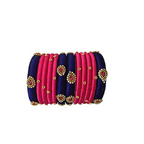 Customizable Silk Thread Bangles