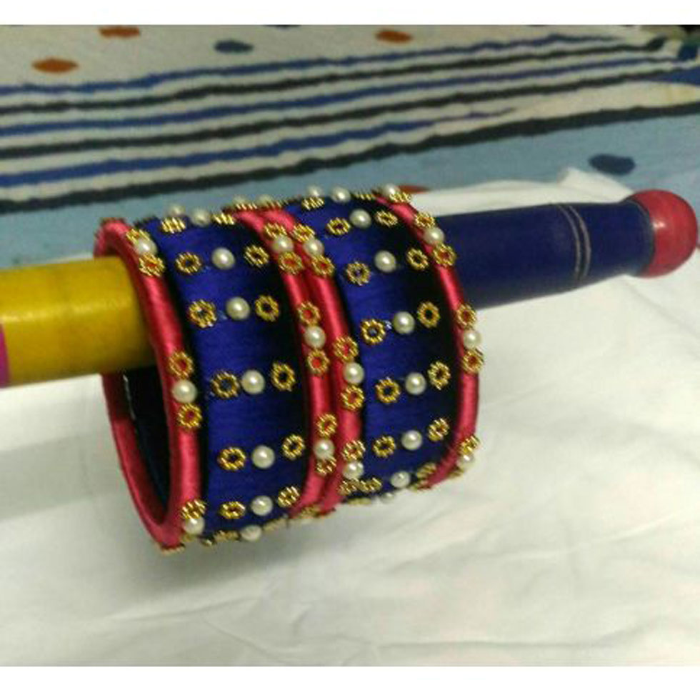 Silk thread bangles for baby girl clothes Silk thread bangles for baby girl clothes