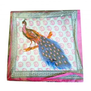 ethnic-peacock-printed-bed-sheet-pink