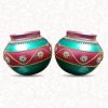 Wedding Pots-Garigamunthalu With Out Lid Maroon-Green