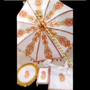 Marriage Kasi Yatra Decorated Umbrella Set