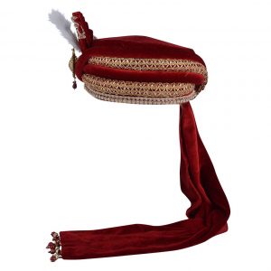 mens-velvet-turban-maroon