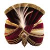 mens-velvet-turban-maroon