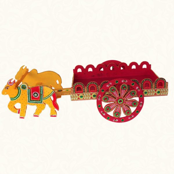 Dry Fruits Trey-Bullock Cart Design