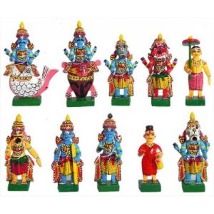 Dasavatharam-Kondapalli Set with 10 Toys