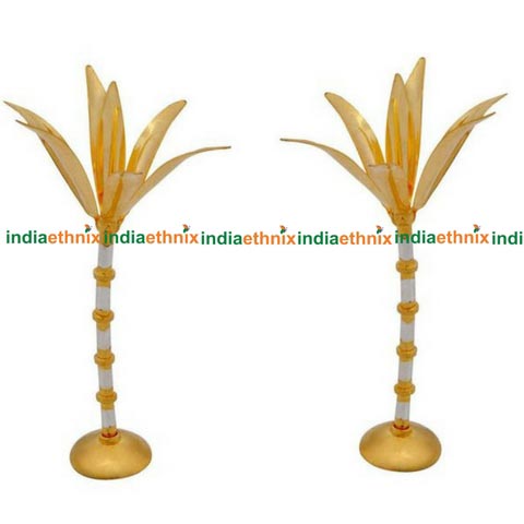 Silver Sugarcane Tree 2pc