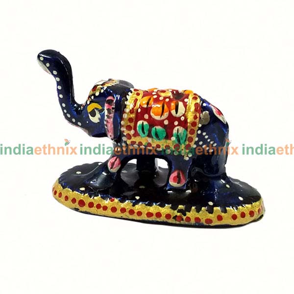 Blue Meenakari Elephant