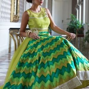 Long customized Anarkali Dress