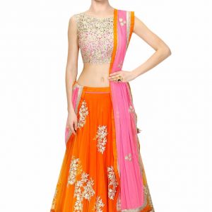 Elegant Designer Halfsaree