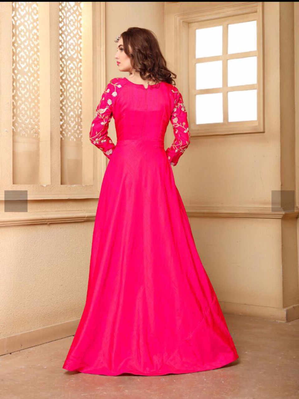 Designer Anarkali Dress Indian Women Accessories