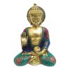 Brass Abhaya Buddha Statue