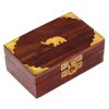 Handmade Embossed Wooden Jewellery Box 1