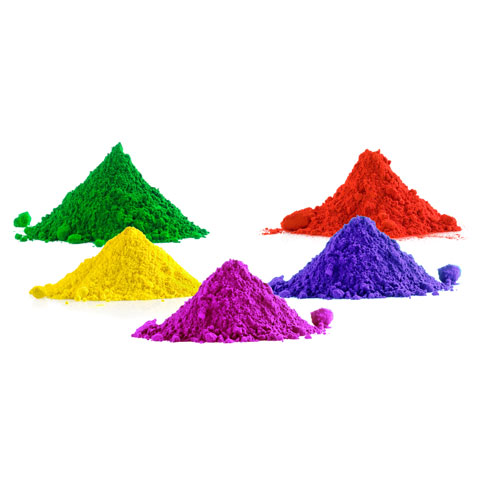 IndiaEthnix 5 Scented Herbal Holi Color Combo
