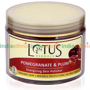 Lotus Herbals Pomegranate and Plum Energizing Skin Polisher