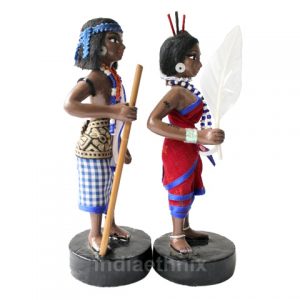 Tribal Couple Dolls