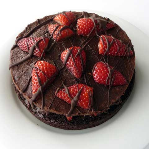 Strawberry Chocolate Cake