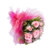pink Rose Flower Bouquet
