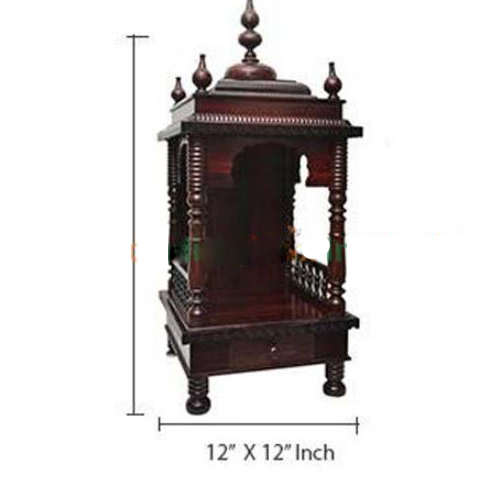 Rose Wood Puja Mandir 2.25ft