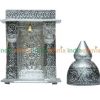 Oxidize Carving Puja Mandir 10.5″