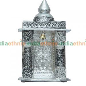 Oxidize Carving Puja Mandir 10.5"