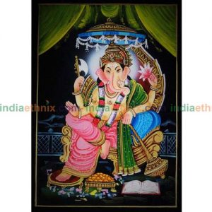 Handmade Nirmal Paiting - Ganesha