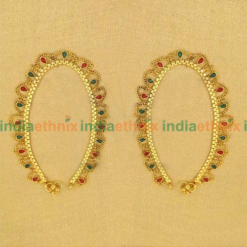 Chain Antique Payal Paan Base