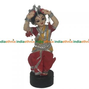 Indian Folk Dancing Doll -Kerala Mohiniattam 7 inches