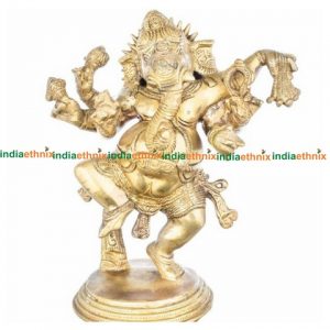 Lord Ganesha Brass Statue - 3ft