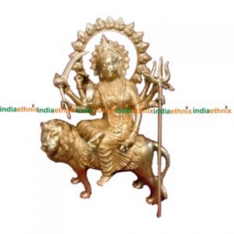 Brass Durga Statue -19inch