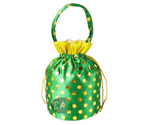 Fancy Potli Bag – Green