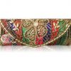 Ethnic & Fashionable Handmade Floral Design Clutch