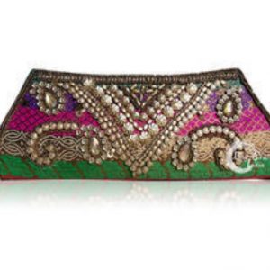 Ethnic & Fashionable Handmade Colorful Clutch Bag
