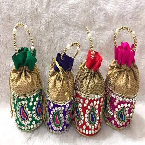 Fancy Lace Potli Bags