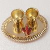Gold Plated Puja Thali