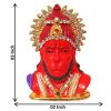 God Hanuman Car Dashboard Idol